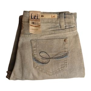 LEI Kate Neptune Light Blue Wash Lowrise Skinny Jeans 12 Regular (Girls) 12 NWT